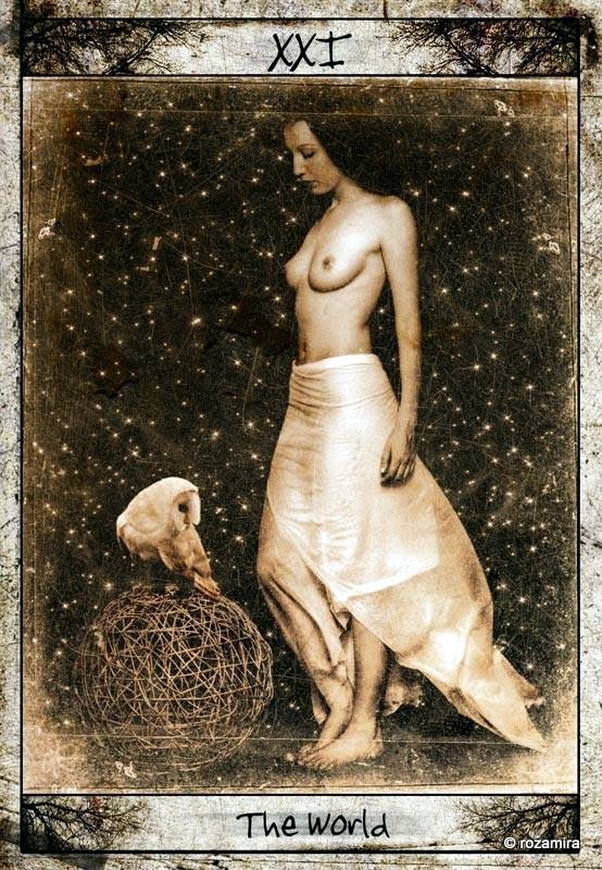 Corneal Edema Tarot by John R. Dybowski